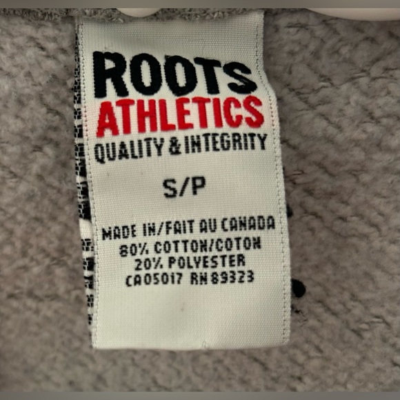 Vintage Roots Athletics Men’s Grey & Blue Zip Up Sweater - Size S Unisex - Picture 5 of 5